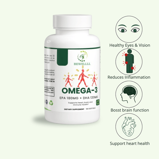 OMEGA-3 EPA 180mg + DHA 120mg